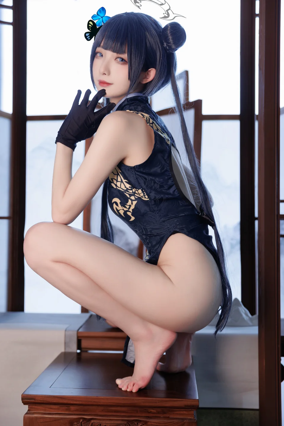 封疆疆v - 碧蓝档案 妃咲 [34P-348MB] tg@simisebaisi 【丝足阁】007.webp